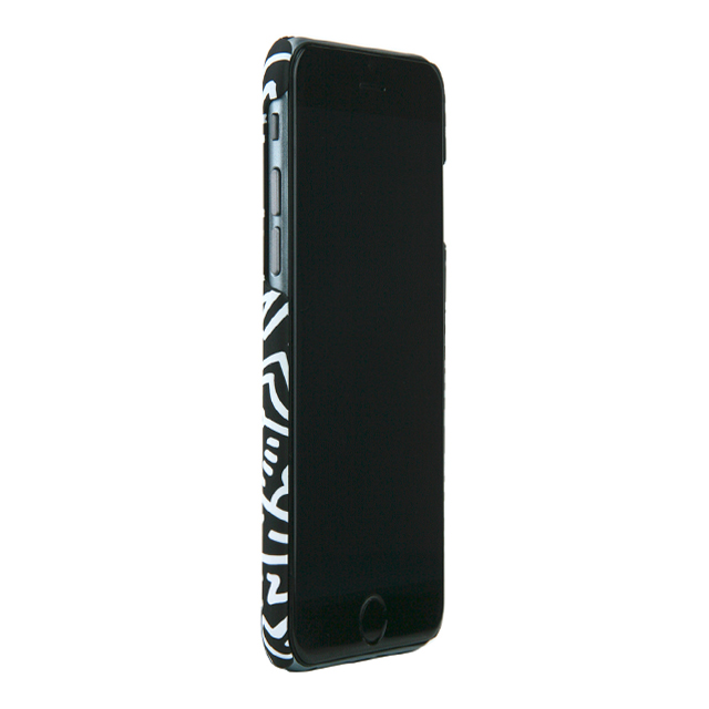 【iPhone6 Plus ケース】Keith Haring Collection Hard Case Chaos/Black x Whiteサブ画像