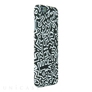 【iPhone6 Plus ケース】Keith Haring Collection Hard Case Chaos/Black x White