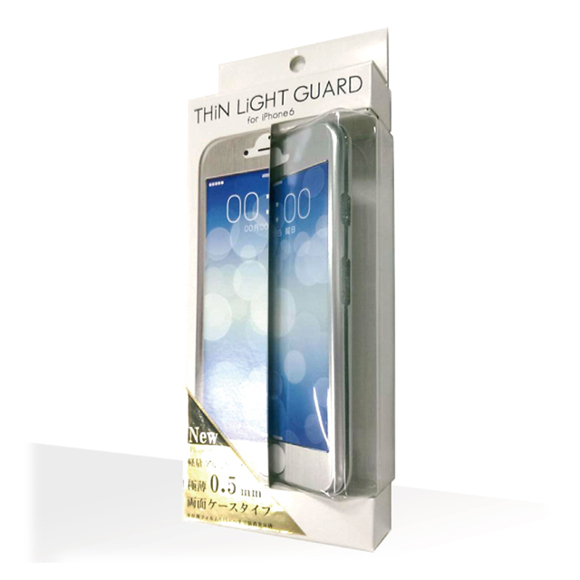 【iPhone6 ケース】THiN LiGHT GUARD アルミケース シルバーサブ画像