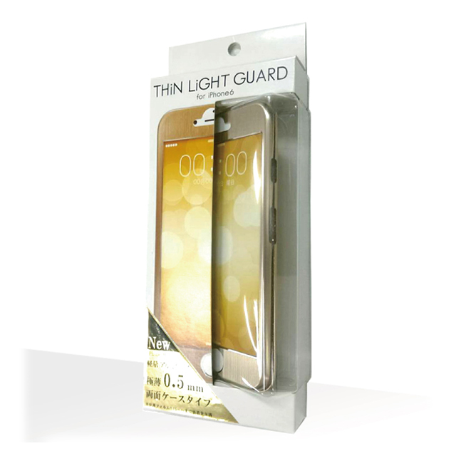 【iPhone6 ケース】THiN LiGHT GUARD アルミケース ゴールドサブ画像