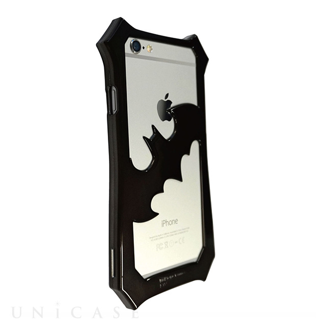 【iPhone6s Plus/6 Plus ケース】バットマン バンパー (ブラック×ブラック)