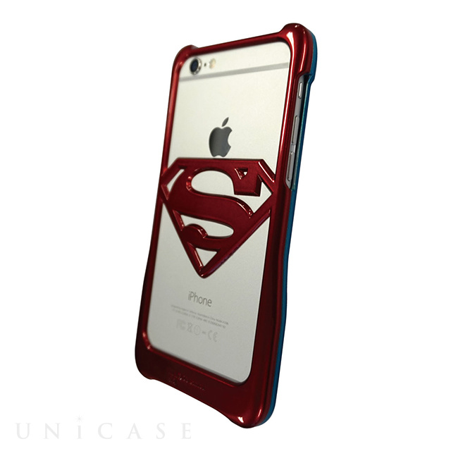 【iPhone6s Plus/6 Plus ケース】スーパーマン バンパー (ブルー×レッド)