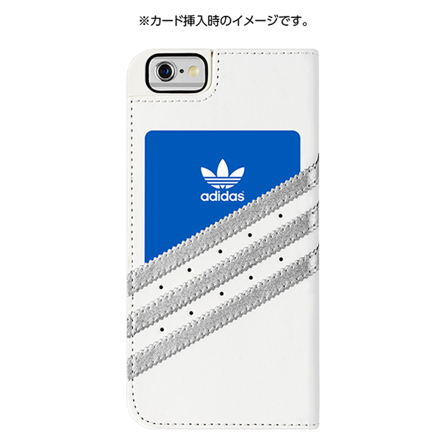 Iphone6s 6 ケース Booklet Case White Silver Adidas Originals Iphoneケースは Unicase
