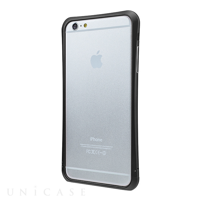 【iPhone6 Plus ケース】SCREW FREE Metal Bumper (Black)