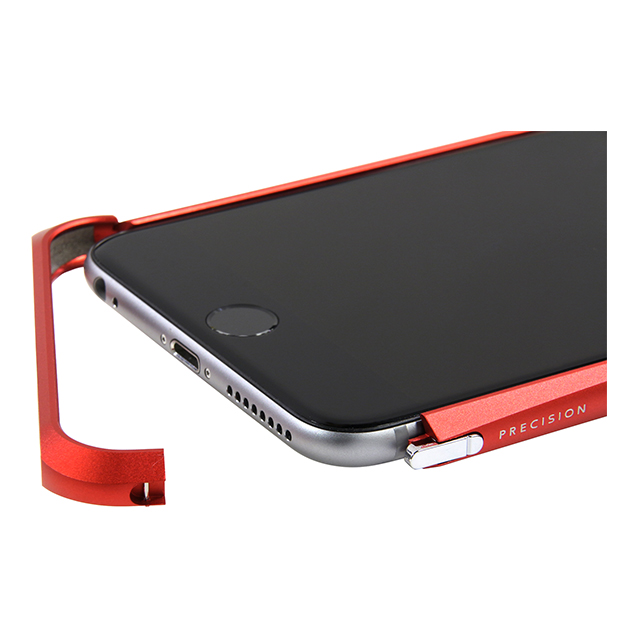 【iPhone6 Plus ケース】SCREW FREE Metal Bumper (Red)サブ画像