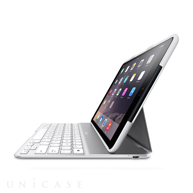iPad Air2 ケース】QODE Ultimateキーボードケース (ホワイト) belkin
