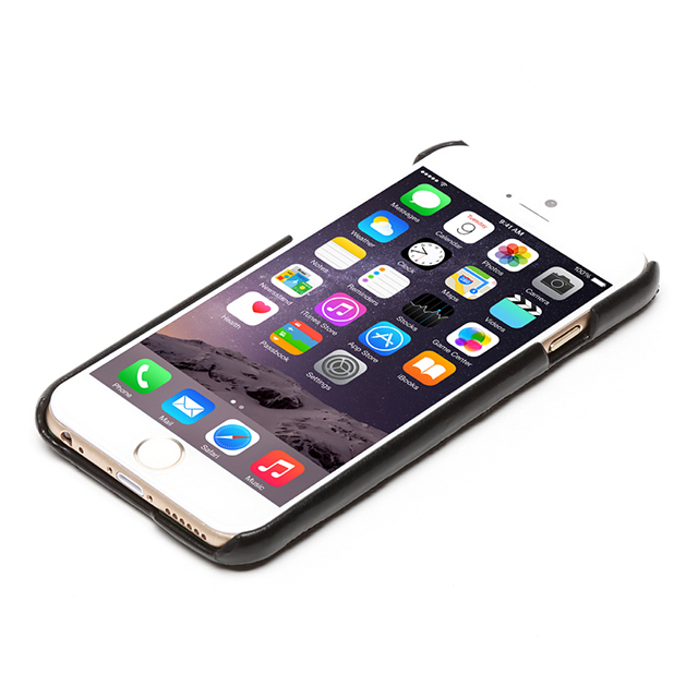 【iPhone6s/6 ケース】Croco Quilting Bar (ブラック)サブ画像