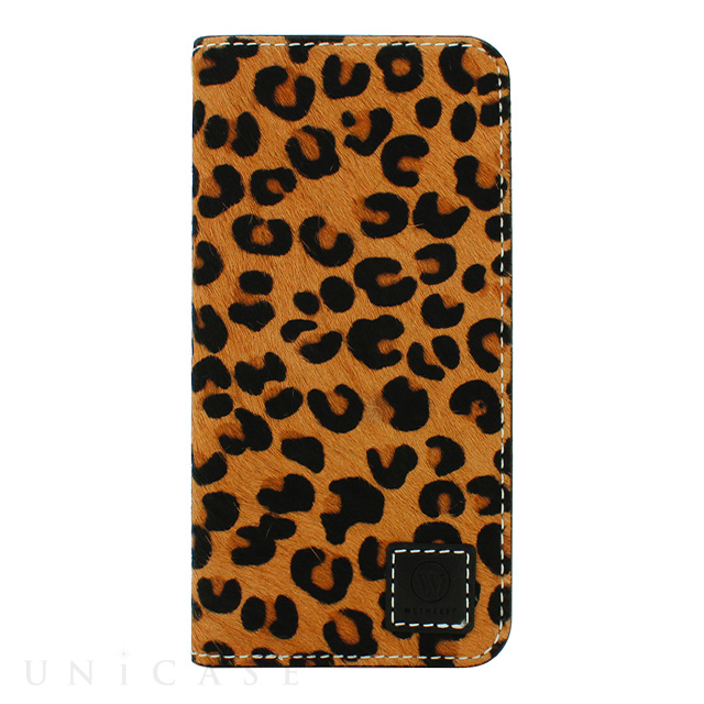 【iPhone6s Plus/6 Plus ケース】DESIGNSKIN WETHERBY・Premium Black (Fur Leopard)