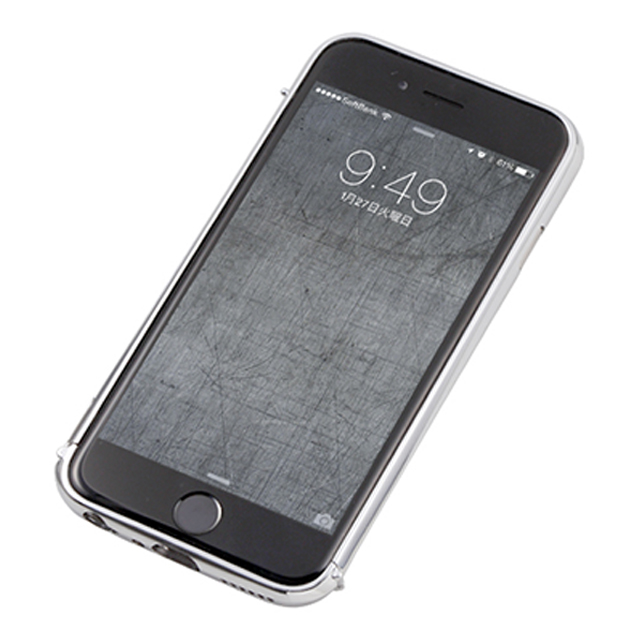 【iPhone6s/6 ケース】CLEAVE Stainless Bumper ”The One” (Silver)goods_nameサブ画像