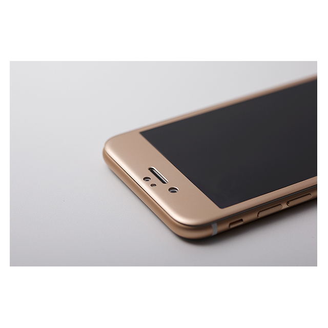 【iPhone6s/6 フィルム】W-FACE High Grade Glass ＆ Aluminum Screen Protector Goldサブ画像