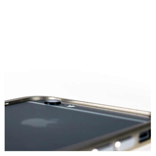 【iPhone6 ケース】Cuoio 白×ゴールドサブ画像