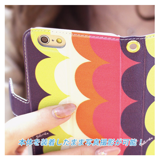 【iPhone6s/6 ケース】Collabone Folioケース MAY AS WELLサブ画像