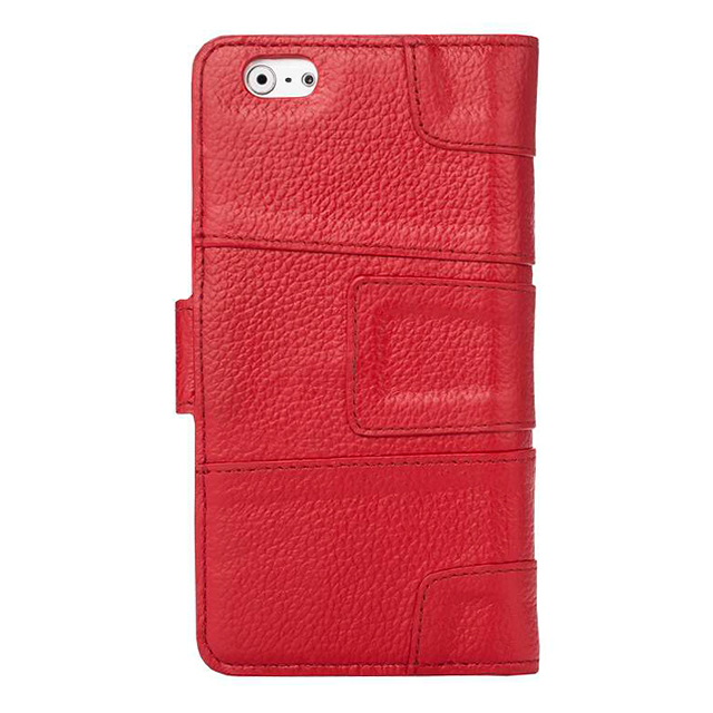 【iPhone6s/6 ケース】Hex-Rock Series Rock Book Style (Red Lychee)サブ画像