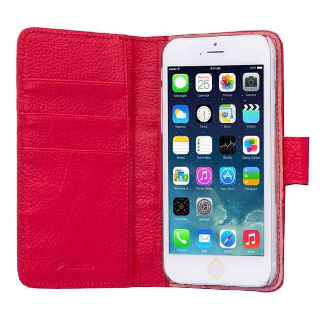 【iPhone6s/6 ケース】Hex-Rock Series Rock Book Style (Red Lychee)サブ画像