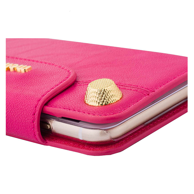 【iPhone6s/6 ケース】Sarina Series - BonBon Collection Flap Type Phone Case (Fuchsia)サブ画像