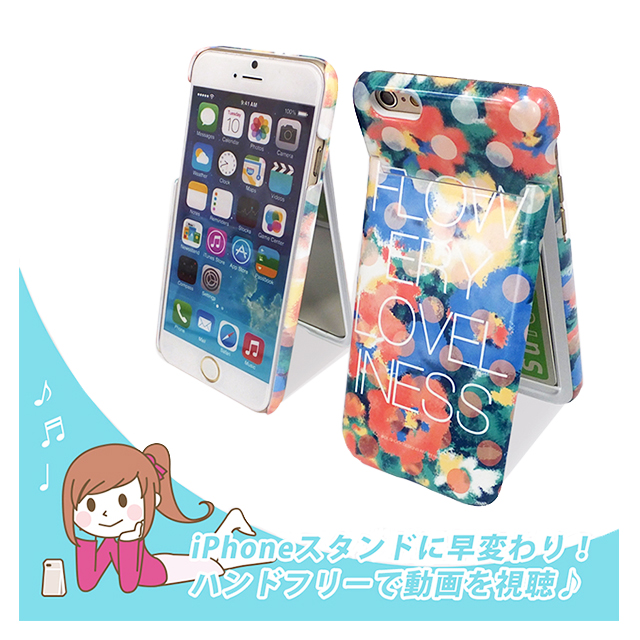 【iPhone6s/6 ケース】Collabone iCompactケース お花たちgoods_nameサブ画像