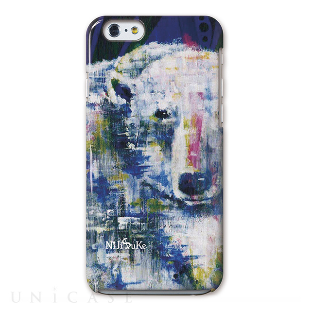 【iPhone6s/6 ケース】NiJi$uKe (白熊)