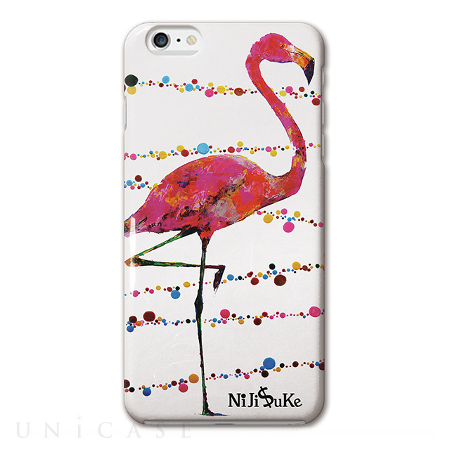 Iphone6s Plus 6 Plus ケース Niji Uke フラミンゴ 白 Samuraiworks Iphoneケースは Unicase