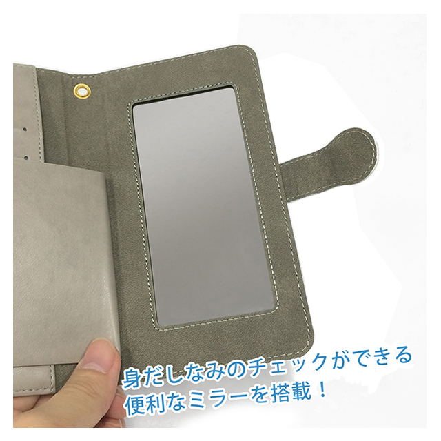 マルチ スマホケース Econeco Folio Dairy Case マルチタイプ Frame Blue Samuraiworks Iphoneケースは Unicase