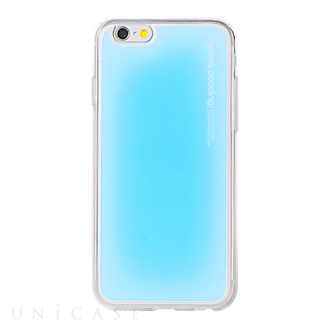 【iPhone6s/6 ケース】香り付き保護ケース Aroma case Floral fruity (Blue)