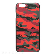 【iPhone6s/6 ケース】CAMO Red
