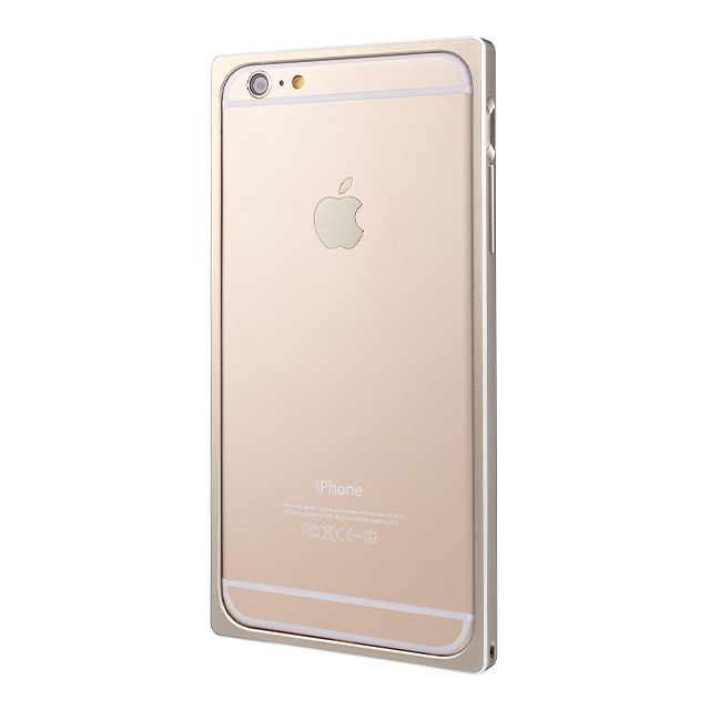 【iPhone6s Plus/6 Plus ケース】Straight Metal Bumper (Gold)サブ画像