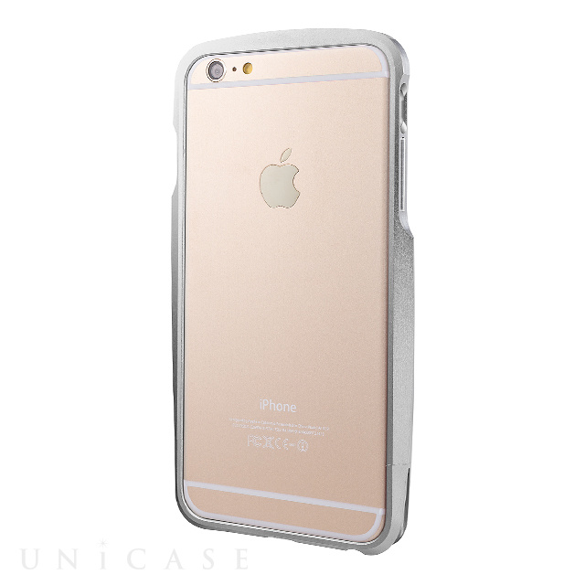 【iPhone6 Plus ケース】Round Metal Bumper (Silver)