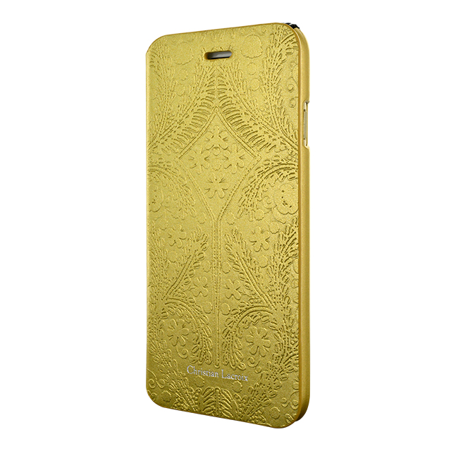 【iPhone6s/6 ケース】Paseo Collection Folio Case - Goldサブ画像