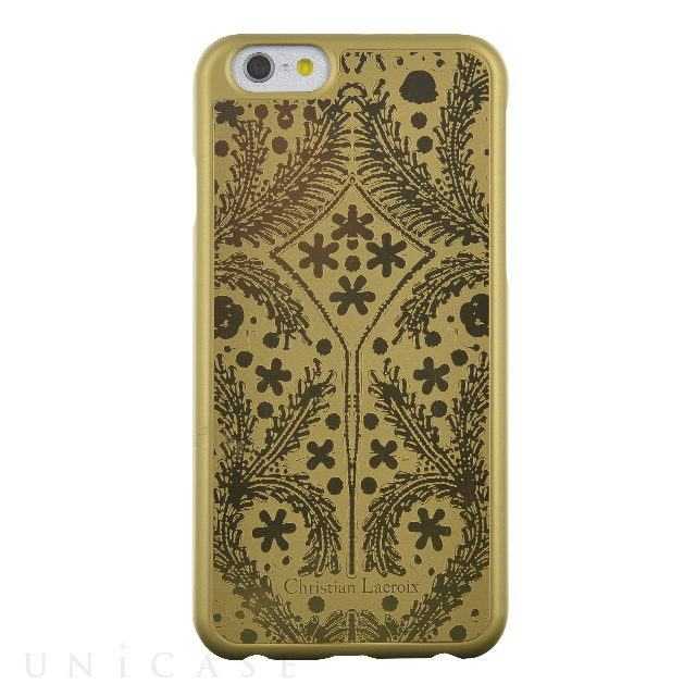 【iPhone6s/6 ケース】Paseo Collection Metal Cover - Gold