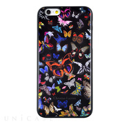 【iPhone6 Plus ケース】Butterfly Collection - Black