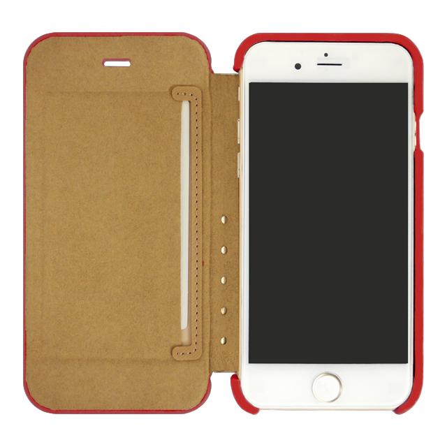 【iPhone6s/6 ケース】amadana LEATHER CASE for iPhone6s/6(RED)サブ画像