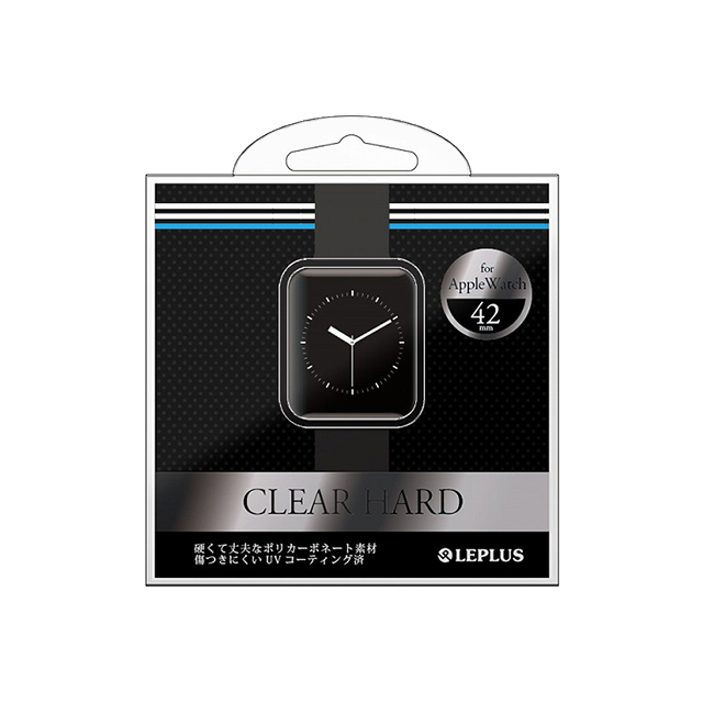 【Apple Watch ケース 42mm】ハードケース 「CLEAR HARD」 (クリアブラック) for Apple Watch Series1goods_nameサブ画像