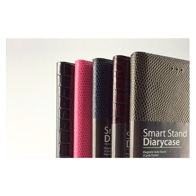 【iPhone6s/6 ケース】Smart stand Diaryケース (ネイビー)サブ画像