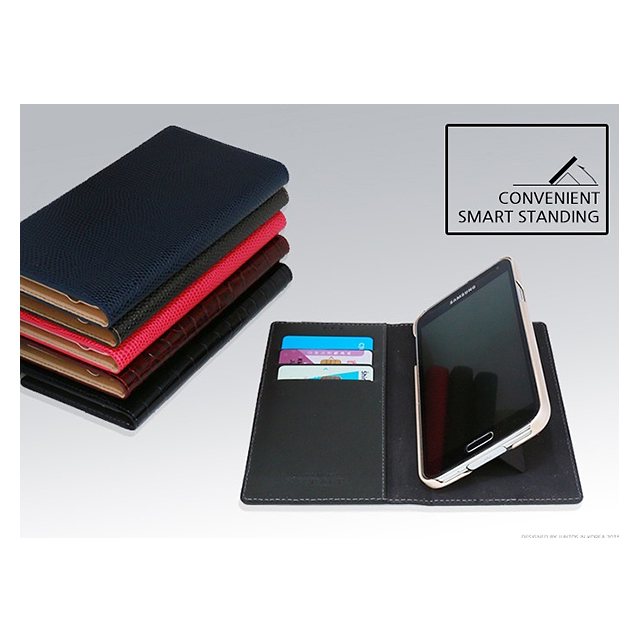 【iPhone6s Plus/6 Plus ケース】Smart stand Diaryケース (ブラック)サブ画像