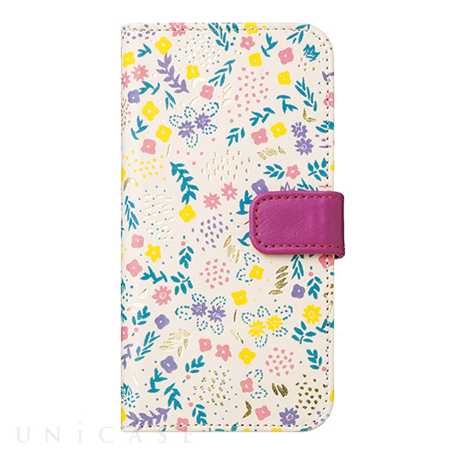 【iPhone6s/6 ケース】flower with iPhone Case purple