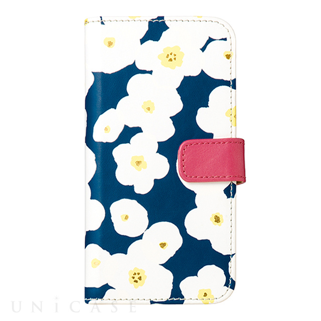 【iPhone6s/6 ケース】flower with iPhone Case blue
