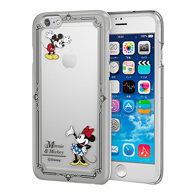 【iPhone6s/6 ケース】Disney シェルカバー ミニーマウス＆ミッキーマウスサブ画像