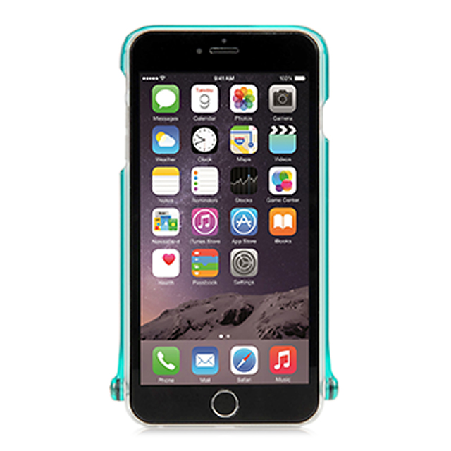 【iPhone6s Plus/6 Plus ケース】Snapshot Case SELFIE Clear / Hazy Turquoiseサブ画像