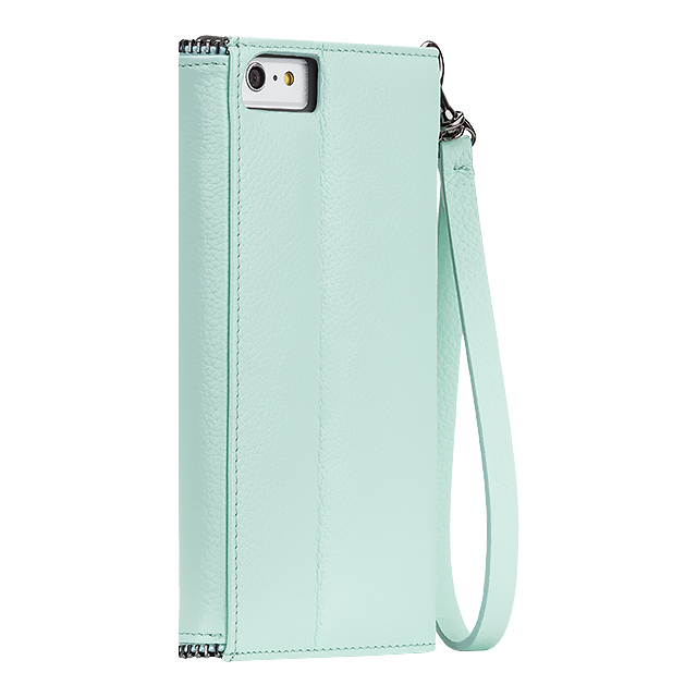 【iPhone6s/6 ケース】REBECCAMINKOFF Leather Folio Wristlet (Wintermint)goods_nameサブ画像