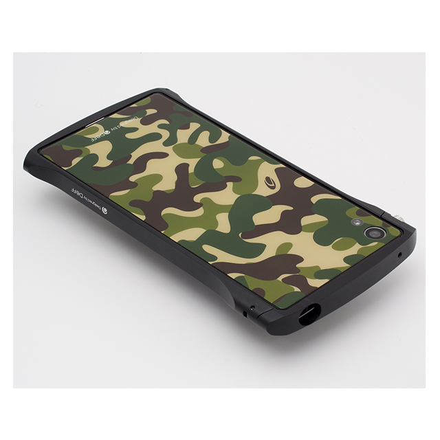 【XPERIA Z4 フィルム】High Grade Glass Screen Protector Camouflage(Woodland) 背面プレートgoods_nameサブ画像