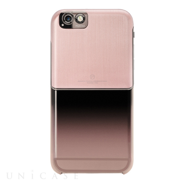 【iPhone6 ケース】MIX＆MATCHグラデーションケース (ピンク)