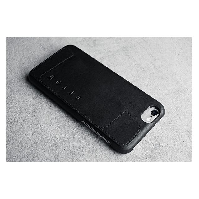 【iPhone6s/6 ケース】Leather Wallet Case 80 (ブラック)サブ画像