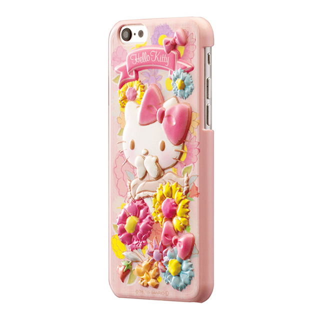 【iPhone6s/6 ケース】キティレリーフケース ピンクサブ画像