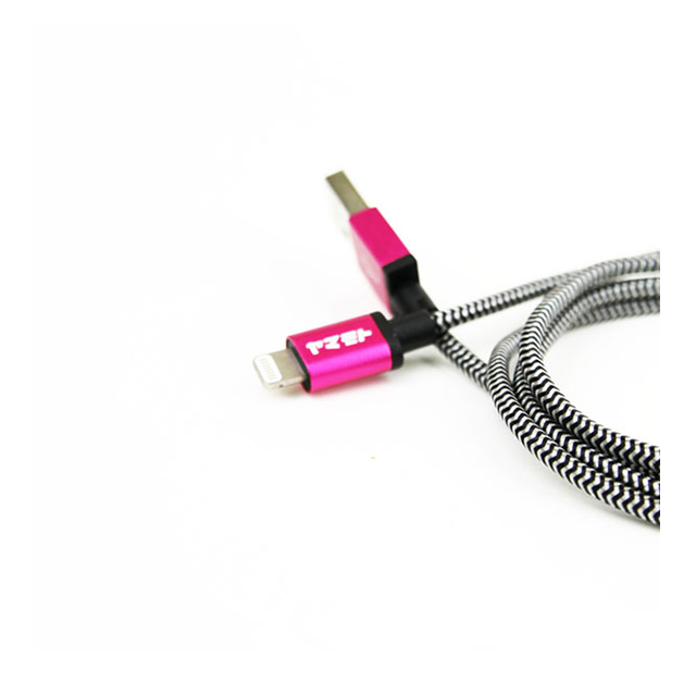 POP Cable Lightning - PINK/BLACKサブ画像