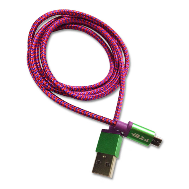 POP Cable Micro USB - GREEN/PURPLEサブ画像