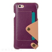 【iPhone6s/6 ケース】Premium Leather Case Latina Series (Purple Lychee)