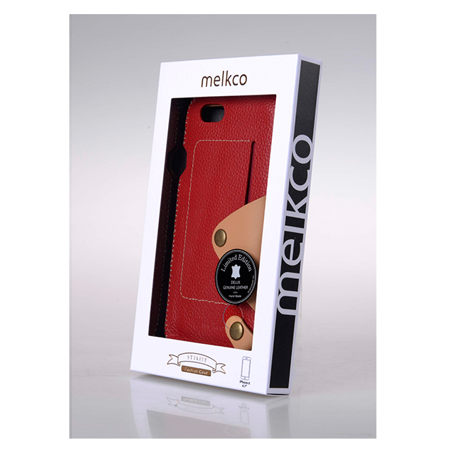 【iPhone6s/6 ケース】Premium Leather Case Latina Series (Red Lychee)goods_nameサブ画像