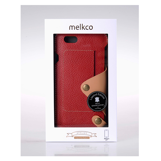 【iPhone6s/6 ケース】Premium Leather Case Latina Series (Red Lychee)goods_nameサブ画像