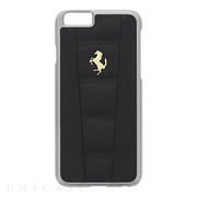【iPhone6 ケース】458 - Black Leather Hard Case