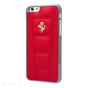 【iPhone6 Plus ケース】458 - Red Leather Hard Case